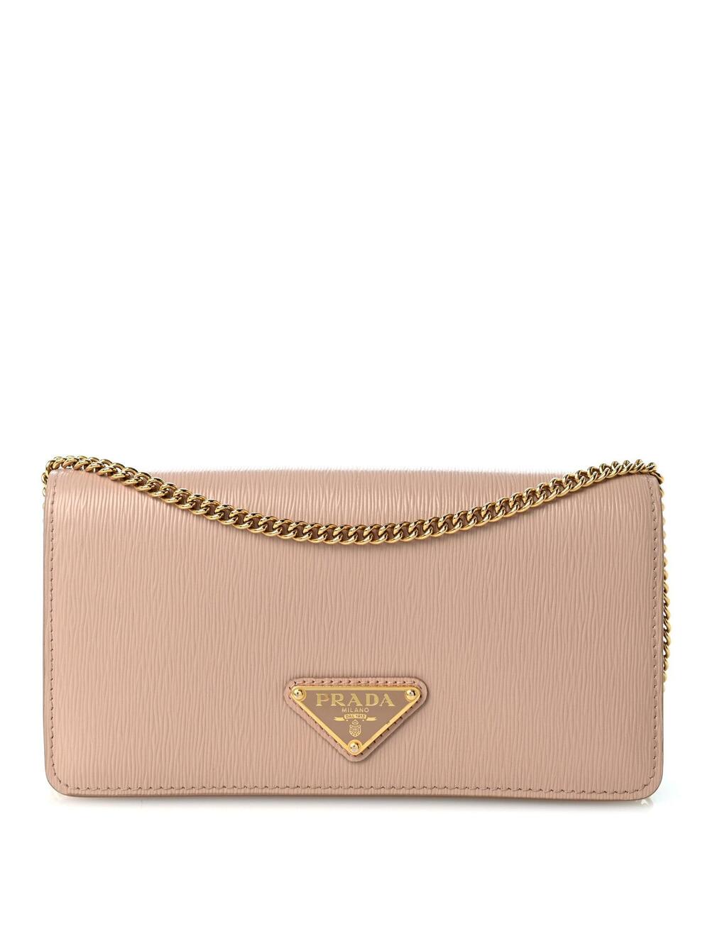 Prada Vitello Move Triangle Logo #346311P85B